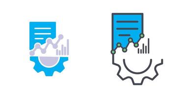 Manage Data Icon Design vector