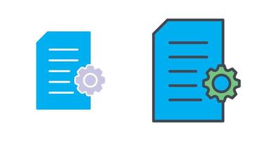 diseño de icono de configuración vector