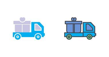 Delivery Gift Icon Design vector