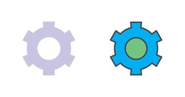 Setting Gear Icon Design vector