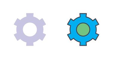 Setting Gear Icon Design vector