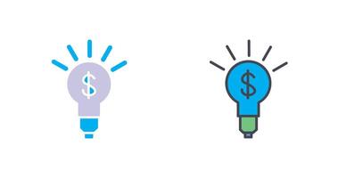 Business Idea Icon Design vector