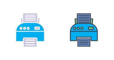 Printer Icon Design vector