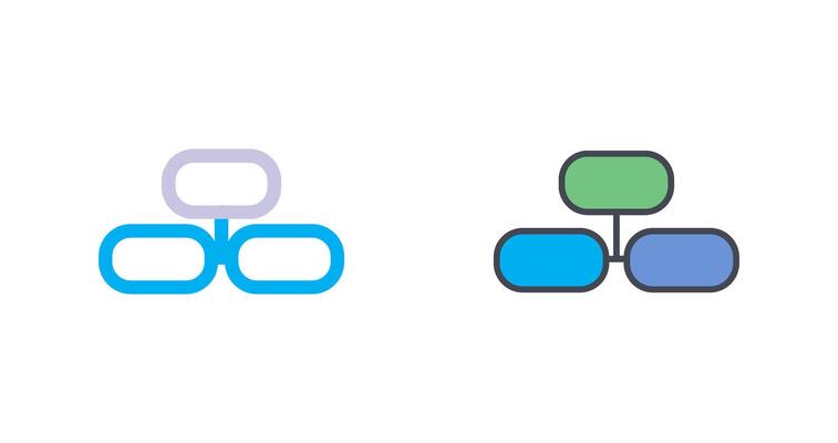 Link Building Icon Design