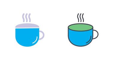 Tea Cup Icon Design vector