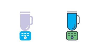 Coffee Blender Icon Design vector