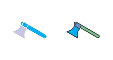 Wood Cutter Icon Design vector