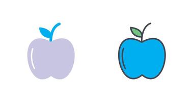 diseño de icono de manzanas vector