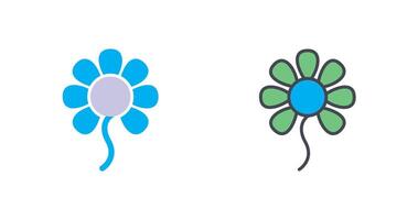 pequeño flores icono diseño vector