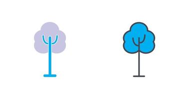 diseño de icono de árbol vector