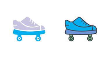 diseño de icono de patines vector