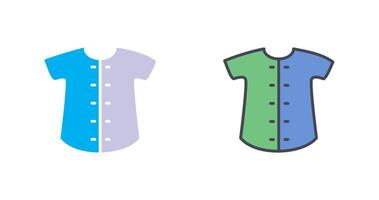 Check Shirt Icon Design vector