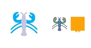 Lobster Icon Design vector