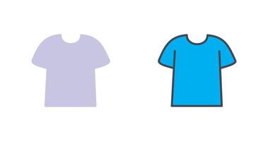 Plain T Shirt Icon Design vector