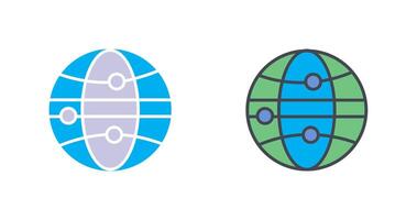 Globe III Icon Design vector