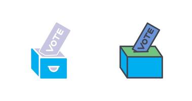 Giving Vote Icon Design vector