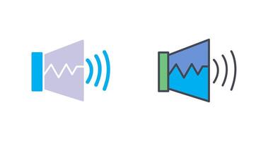 audio en icono diseño vector