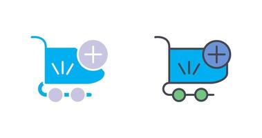 Add to Cart Icon Design vector