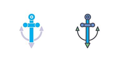 Anchor Icon Design vector