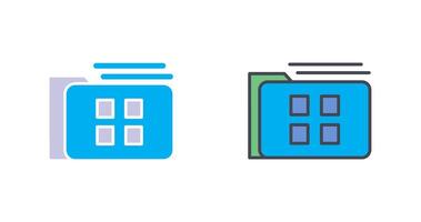 File Management Icon Design vector