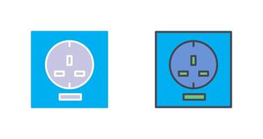 Socket Icon Design vector