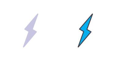 Lightning II Icon Design vector
