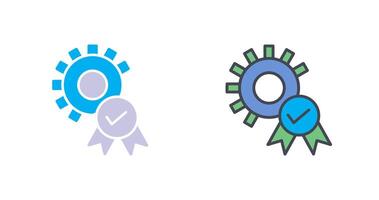 Quality Assurance Icon Design vector