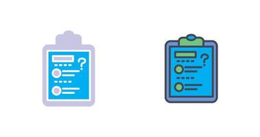 Solving Question Icon Design vector