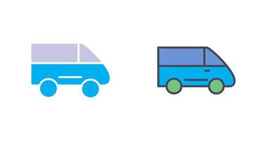 Van Icon Design vector