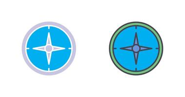 Compass Icon Design vector