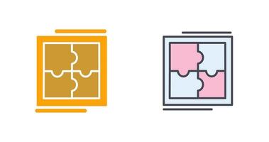 Puzzle Icon Design vector