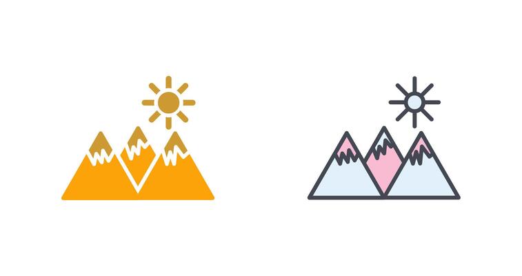 Mountain Icon Design