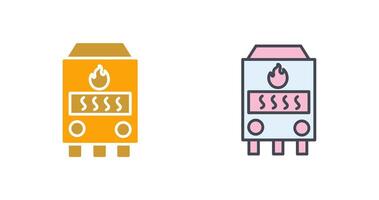 Gas Furnace Icon Design vector