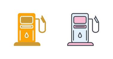 Petrol Pump Icon Design vector