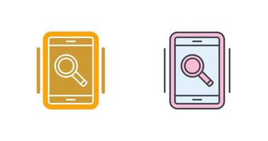 Magnifier Icon Design vector