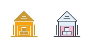 Warehouse Icon Design vector