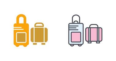 Suitcase Icon Design vector