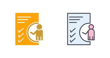 Checklist Icon Design vector
