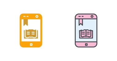 eBook Icon Design vector