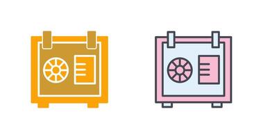 Safe Box Icon Design vector