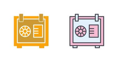 Safe Box Icon Design vector