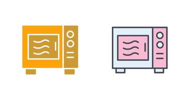 Microwave Icon Design vector