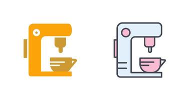 té máquina icono diseño vector