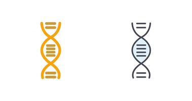 DNA Structure Icon Design vector