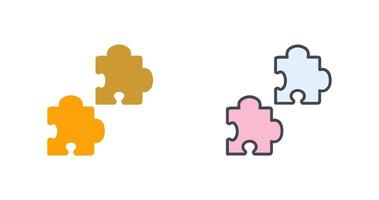 Puzzle Icon Design vector