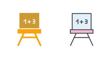 Mathematics Icon Design vector