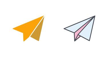 Paper Plane Icon Design vector