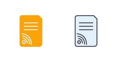 Wireless Icon Design vector