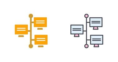 Network Icon Design vector