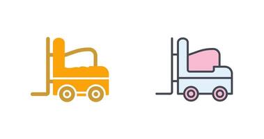 Forklift Icon Design vector